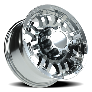 Vision Wheel 375 Chrome 16x8 -6 8x165.1mm 125.2mm - Wheelwiz