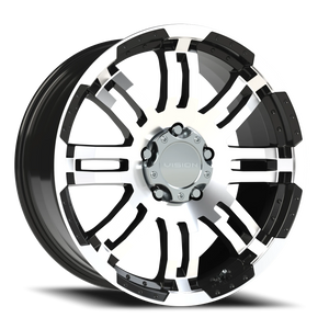 Vision Wheel 375 Gloss Black Machined Face 20x9 +35 5x150mm 110.2mm - Wheelwiz