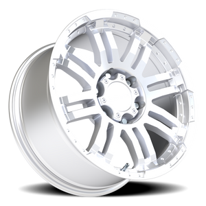 Vision Wheel 375 Winter Paint-Silver( Salt Resistant) 20x9 +18 6x139.7mm 106.2mm - Wheelwiz