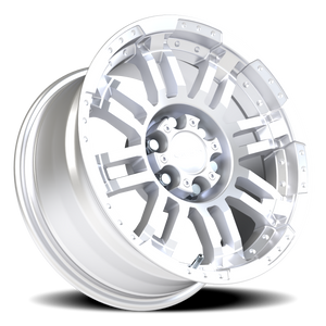 Vision Wheel 375 Winter Paint-Silver( Salt Resistant) 16x8 +12 6x114.3mm 71.5mm - Wheelwiz