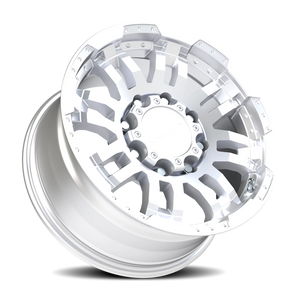 Vision Wheel 375 Winter Paint-Silver( Salt Resistant) 17x8.5 +18 8x165.1mm 125.2mm - Wheelwiz