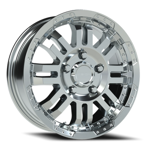 Vision Wheel 375 Chrome 16x6.5 +45 5x130mm 78.3mm - Wheelwiz