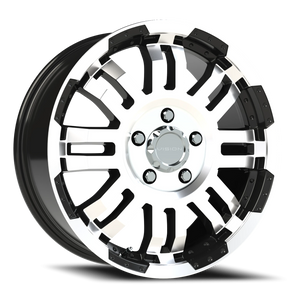 Vision Wheel 375 Gloss Black Machined Face 18x7.5 +55 5x130mm 78.3mm - Wheelwiz