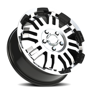 Vision Wheel 375 Gloss Black Machined Face 18x7.5 +55 5x130mm 78.3mm - Wheelwiz