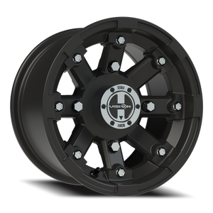 Vision Wheel 393 Matte Black 12x7 +3 4x156mm 131.1mm - Wheelwiz