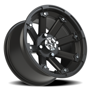 Vision Wheel 393 Matte Black 14x8 -10 4x110mm 86mm - Wheelwiz