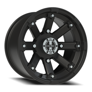 Vision Wheel 393 Matte Black 14x8 -10 4x156mm 131.1mm - Wheelwiz