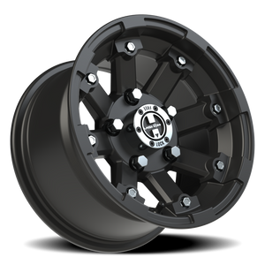 Vision Wheel 393 Matte Black 12x7 +3 5x114.3mm 79.4mm - Wheelwiz
