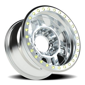 Vision Wheel 398BL Machined 17x9.5 -44 8x170mm 125.2mm - Wheelwiz