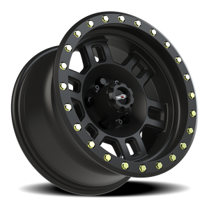 Vision Wheel 398 Matte Black 15x8 -19 5x127mm 78.1mm - Wheelwiz