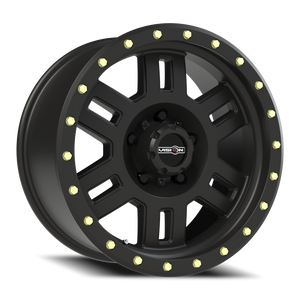 Vision Wheel 398 Matte Black 18x9 +18 5x139.7mm 108mm - Wheelwiz