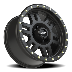 Vision Wheel 398 Matte Black 18x9 +18 5x139.7mm 108mm - Wheelwiz