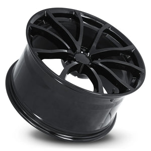 Factory Reproductions FR 25 Gloss Black 19x10 +40 5x120.65mm 70.3mm