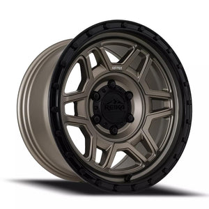 Reika R40 Satin Bronze/ Satin Black Ring 17x8.5 0 6x139.7mm 106.1mm
