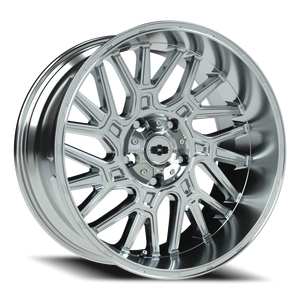 Vision Wheel 404 Chrome 20x10 -25 5x139.7mm 108mm - Wheelwiz
