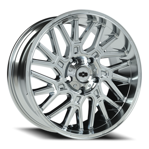 Vision Wheel 404 Chrome 20x9 +12 5x139.7mm 108mm - Wheelwiz