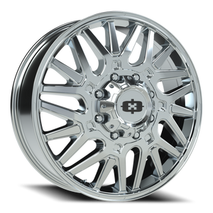 Vision Wheel 404 Chrome 24x8.25 +104 8x210mm 154.3mm - Wheelwiz