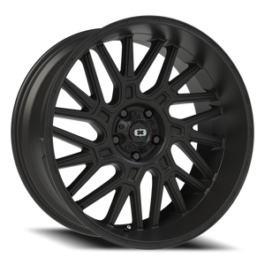 Vision Wheel 404 Satin Black 22x10 -19 5x127mm 78.1mm - Wheelwiz