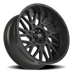 Vision Wheel 404 Satin Black 22x10 -19 5x127mm 78.1mm - Wheelwiz
