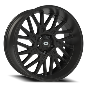 Vision Wheel 404 Satin Black 22x10 -19 5x139.7mm 108mm - Wheelwiz