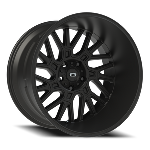 Vision Wheel 404 Satin Black 22x14 -76 5x139.7mm 108mm - Wheelwiz