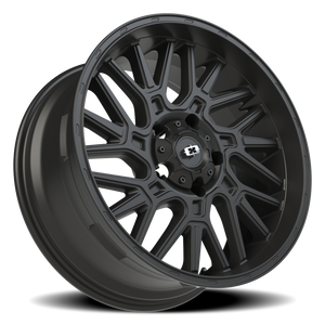Vision Wheel 404 Satin Black 20x9 +12 5x150mm 110.2mm - Wheelwiz