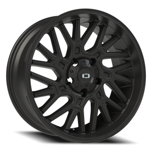 Vision Wheel 404 Satin Black 20x9 +12 5x139.7mm 108mm - Wheelwiz