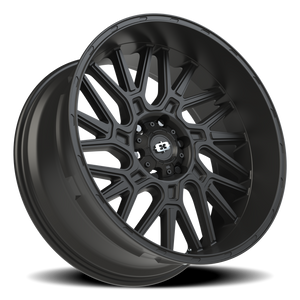 Vision Wheel 404 Satin Black 22x10 -19 6x139.7mm 106.2mm - Wheelwiz