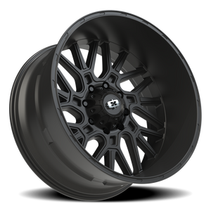 Vision Wheel 404 Satin Black 24x12 -51 8x165.1mm 125.2mm - Wheelwiz