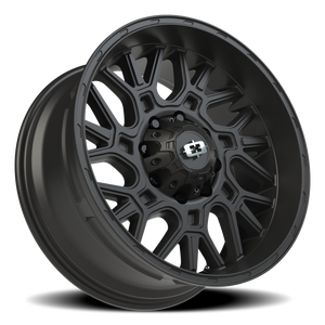 Vision Wheel 404 Satin Black 20x9 +12 8x165.1mm 125.2mm - Wheelwiz