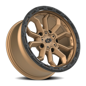 Vision Wheel 405 Satin Bronze 18x9 +12 5x127mm 78.1mm - Wheelwiz