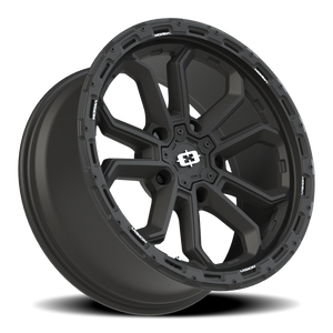 Vision Wheel 405 Satin Black 20x9 -12 5x139.7mm 108mm - Wheelwiz