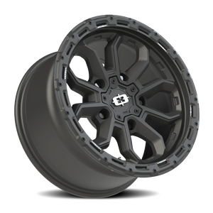 Vision Wheel 405 Satin Black 17x9 -12 5x139.7mm 108mm - Wheelwiz