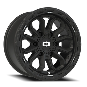 Vision Wheel 405 Satin Black 16x8 0 6x139.7mm 110mm - Wheelwiz
