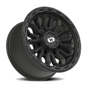 Vision Wheel 405 Satin Black 17x9 -12 8x170mm 125.2mm - Wheelwiz
