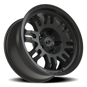 Vision Wheel 409 Satin Black 17x8.5 0 5x150mm 110mm - Wheelwiz