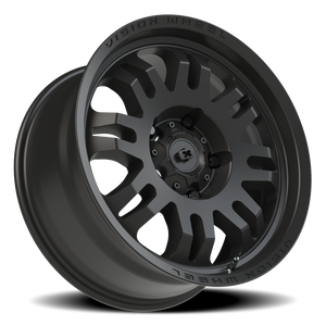 Vision Wheel 409 Satin Black 18x8.5 +10 5x150mm 110mm - Wheelwiz