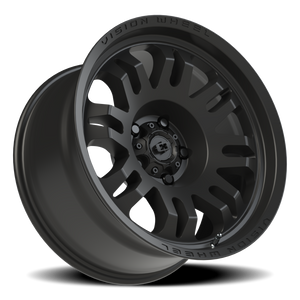 Vision Wheel 409 Satin Black 18x9.5 -18 5x127mm 78.1mm - Wheelwiz