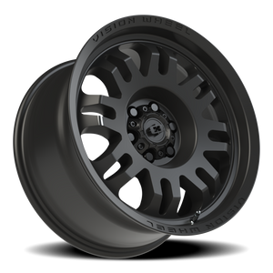 Vision Wheel 409 Satin Black 17x9 +12 6x114.3mm 71.5mm - Wheelwiz