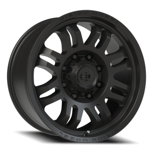 Vision Wheel 409 Satin Black 20x9.5 +12 8x165.1mm 125.1mm - Wheelwiz