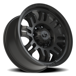 Vision Wheel 409 Satin Black 20x9.5 +12 8x165.1mm 125.1mm - Wheelwiz