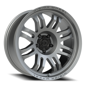 Vision Wheel 409 Satin Grey 20x9.5 -18 5x127mm 78.1mm - Wheelwiz