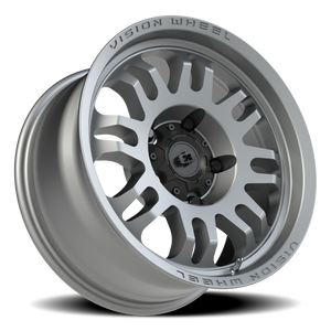 Vision Wheel 409 Satin Grey 17x8.5 0 5x150mm 110mm - Wheelwiz
