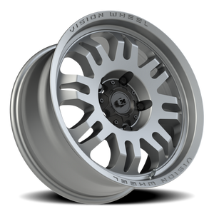 Vision Wheel 409 Satin Grey 18x8.5 +10 5x150mm 110mm - Wheelwiz