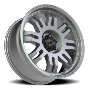Vision Wheel 409 Satin Grey 20x9 +12 6x114.3mm 71.5mm - Wheelwiz