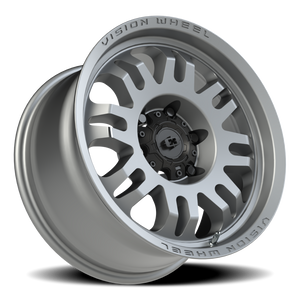 Vision Wheel 409 Satin Grey 17x9 +12 6x135mm 87.1mm - Wheelwiz
