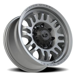 Vision Wheel 409 Satin Grey 18x9 -12 8x165.1mm 125.1mm - Wheelwiz