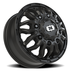 Vision Wheel 410 Satin Black 17x6.5 +121 8x165.1mm 125.2mm - Wheelwiz