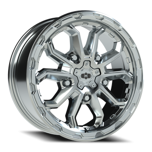 Vision Wheel 410 Chrome 17x7.5 +45 5x160mm 65.1mm - Wheelwiz
