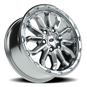 Vision Wheel 410 Chrome 17x7.5 +45 6x130mm 84mm - Wheelwiz